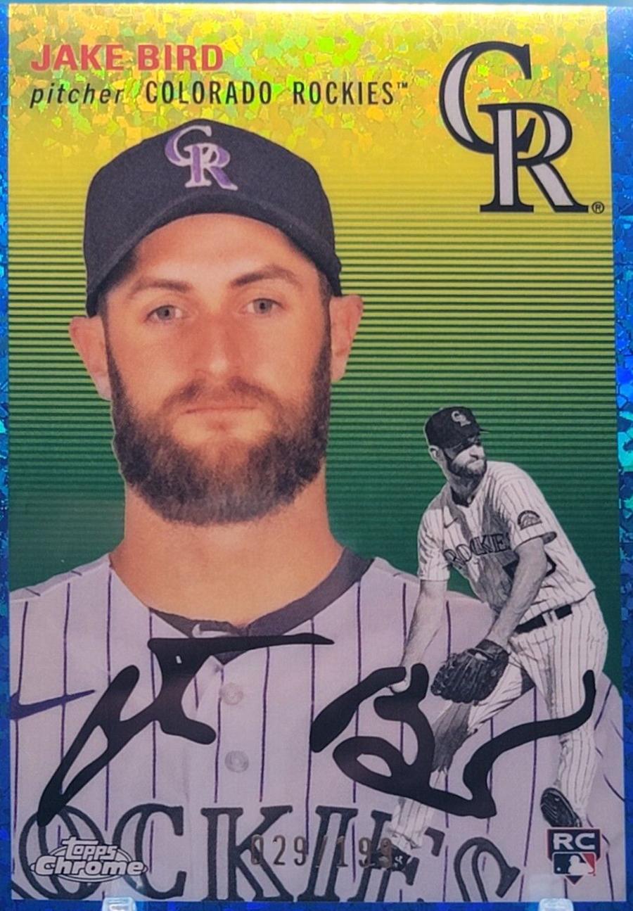 Jake Bird [Blue Mini-Diamond Refractor] #114