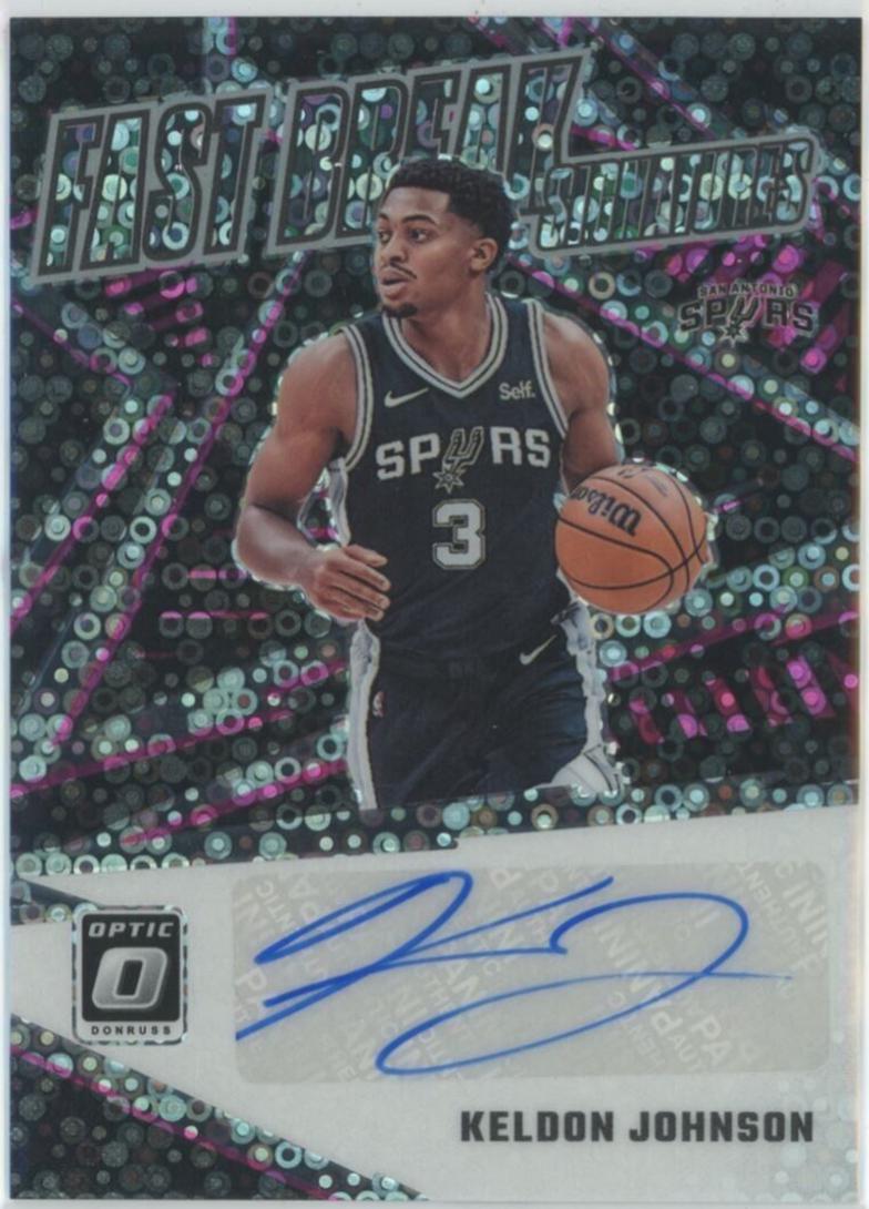 Keldon Johnson [Pink] #FBS-KJN
