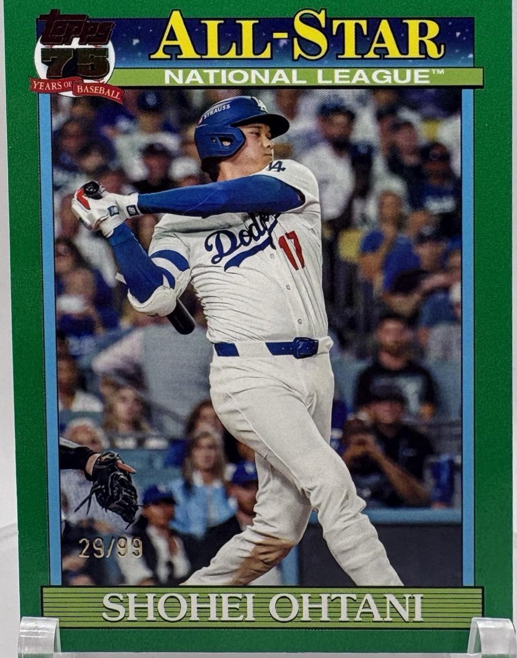 Shohei Ohtani [Green] (2026 Topps Series 2 1991 All-Stars)