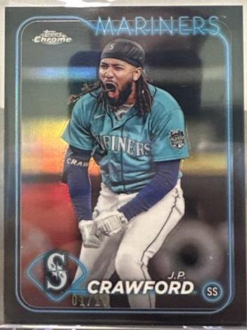 J.P. Crawford [Black Refractor] #14