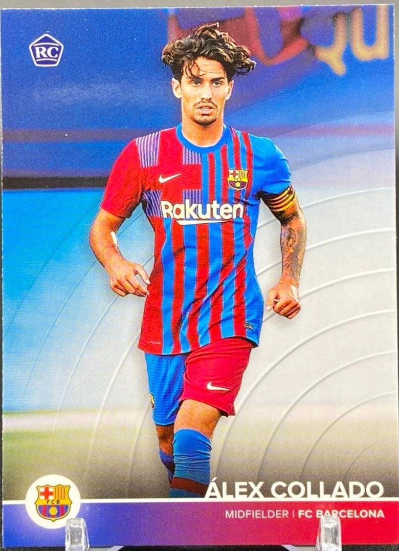 Alex Collado #50 Soccer Cards 2021 Topps FC Barcelona