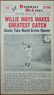 Willie Mays Makes