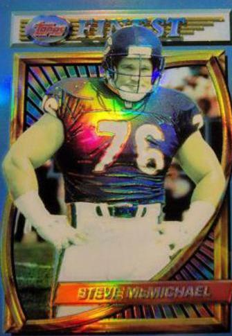 Steve McMichael #4 Football Cards 1994 Topps Finest