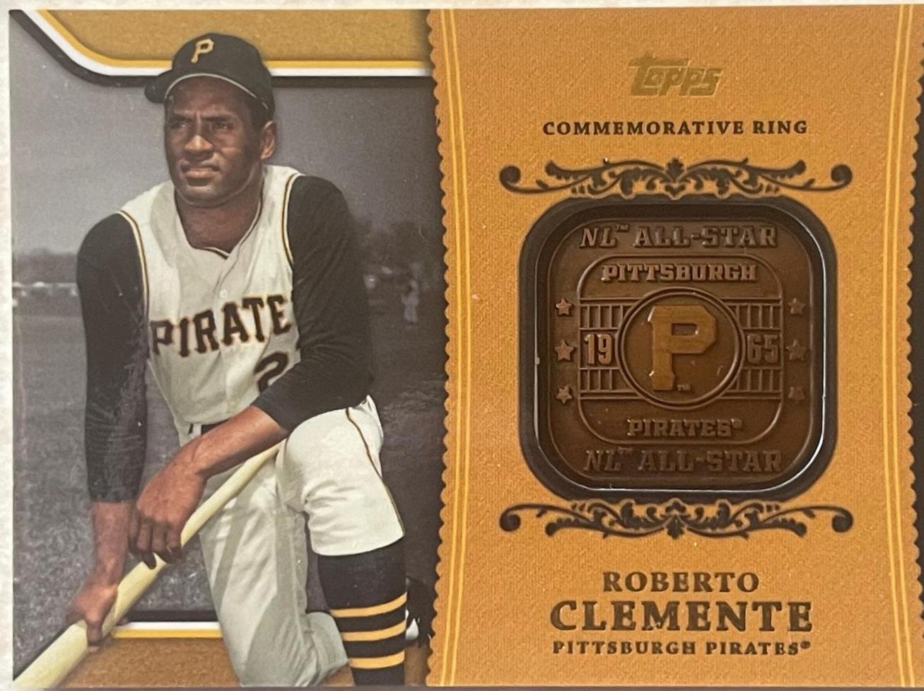 Roberto Clemente #WM-RC4 Baseball Cards 2012 Topps Update Golden Ring Award Winners