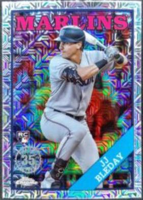 JJ Bleday #T88C-58 Baseball Cards 2023 Topps Silver Pack 1988 Chrome