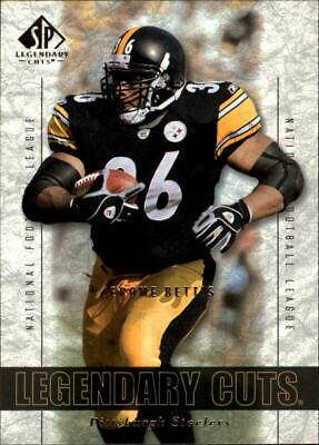 Jerome Bettis #13 Football Cards 2002 SP Legendary Cuts