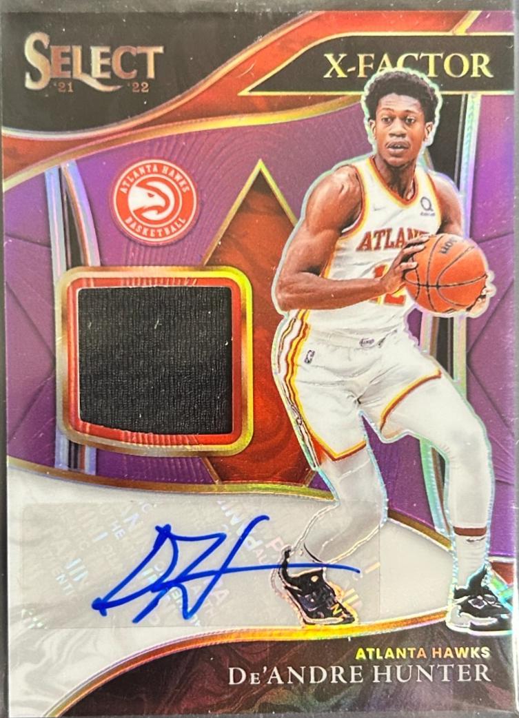 De'Andre Hunter [Purple Prizm] #XF-DAH