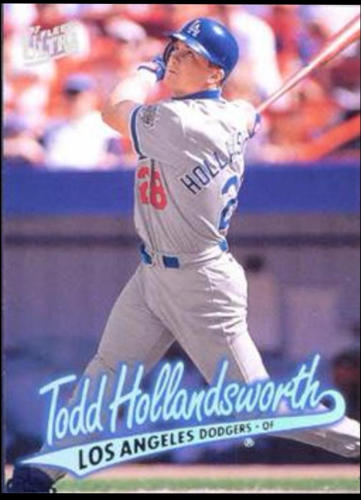 Todd Hollandsworth #218 1997 Ultra Baseball