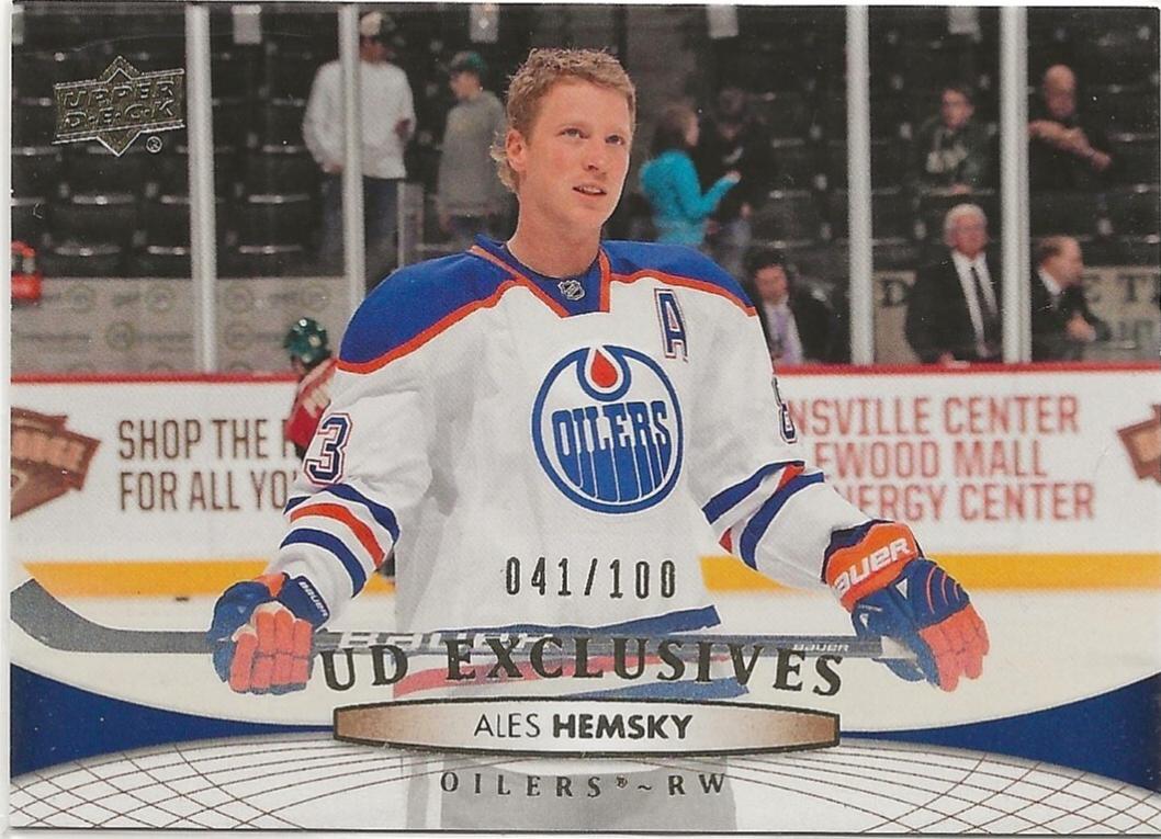 Ales Hemsky #382 2011-12 Upper Deck Hockey