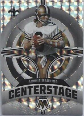 Archie Manning #CS-22 2022 Panini Mosaic Center Stage Football