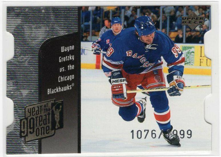 Wayne Gretzky #GO7 Hockey Cards 1998 Upper Deck Year of the Great One