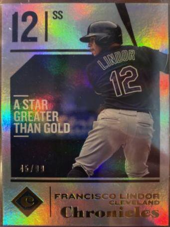 Francisco Lindor [Holo Gold] #55