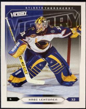 Kari Lehtonen #9 Hockey Cards 2005 Upper Deck Victory