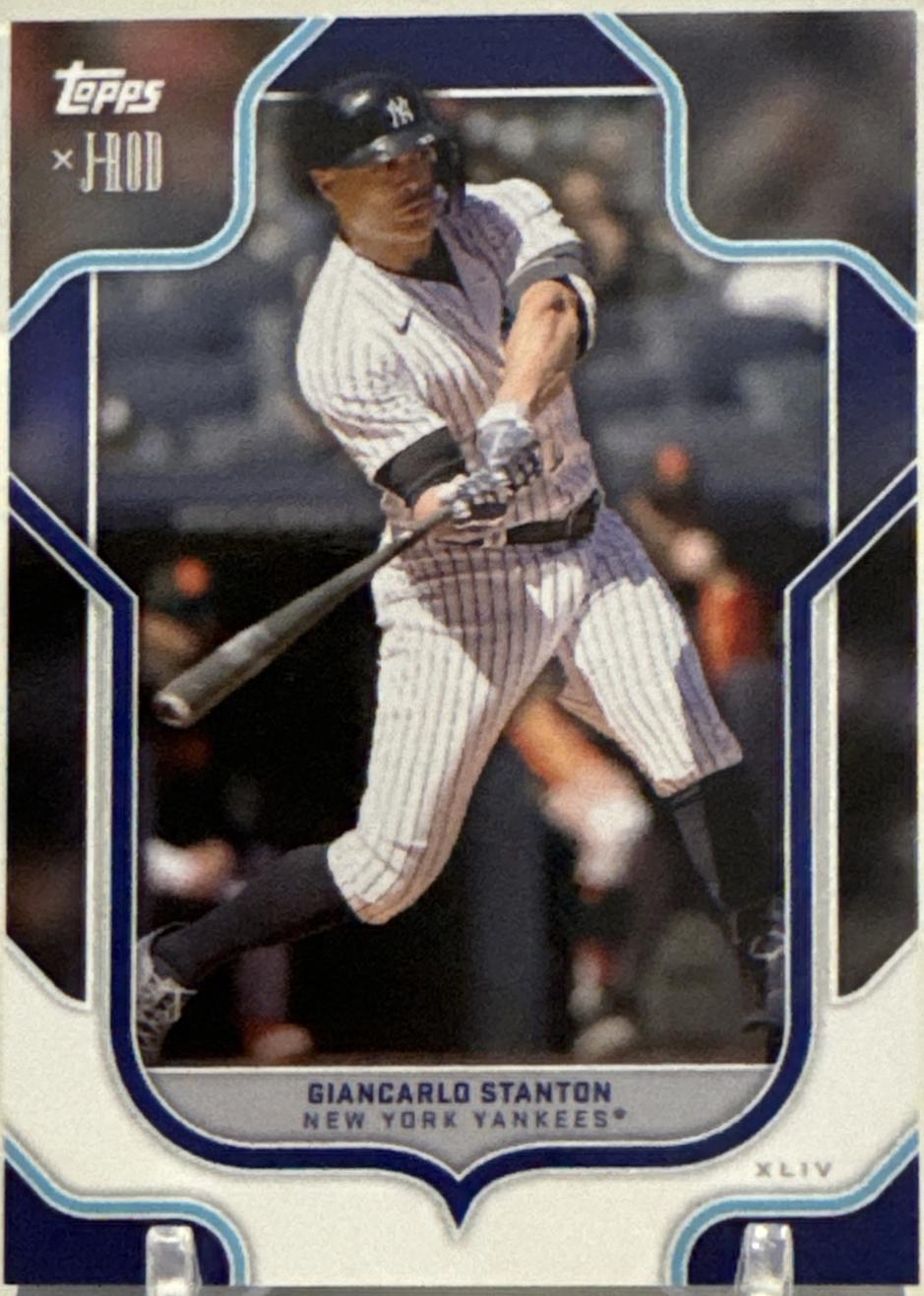 Giancarlo Stanton #53 2023 Topps X J Rod The Show Out Collection Baseball
