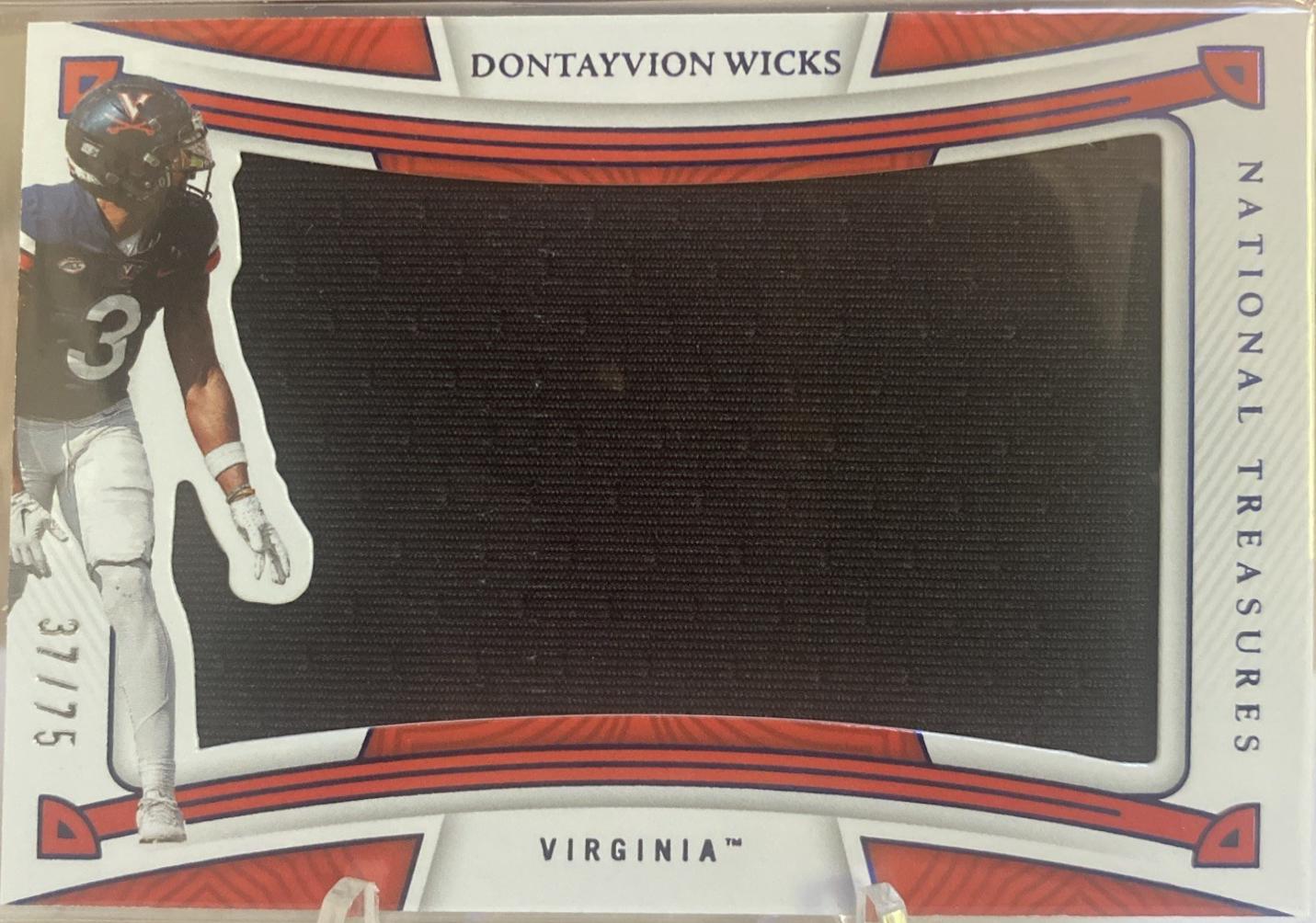 Dontayvion Wicks [Blue] #SL-DOW