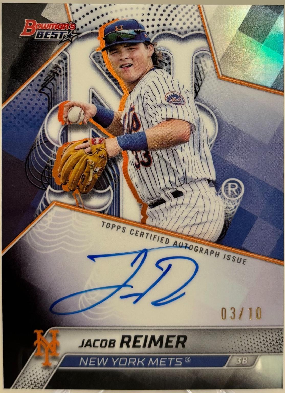 Jacob Reimer [Black Refractor] #B25-JR