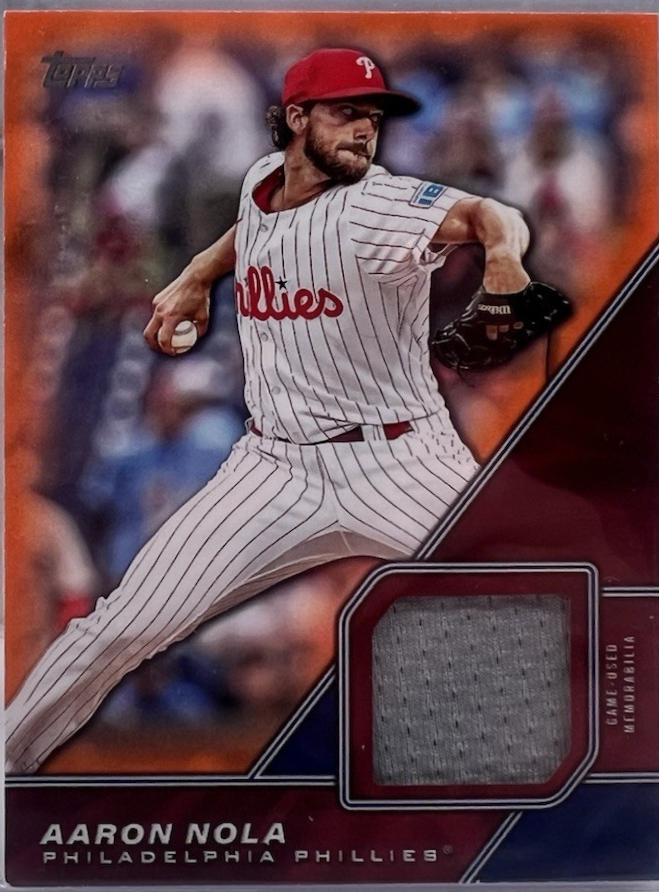 Aaron Nola [Orange] #MLM-AN