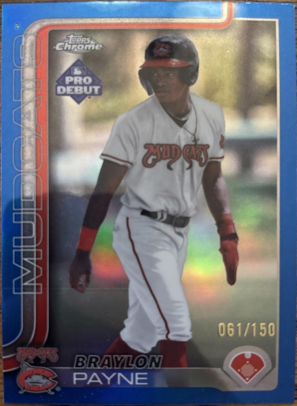 Braylon Payne [Blue Refractor] #PDC-25