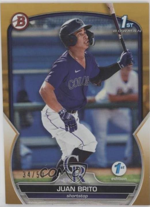 Juan Brito [Gold] #BPPF-77