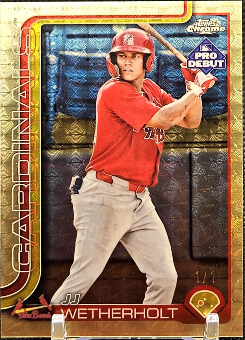 JJ Wetherholt [Superfractor Autograph] #PDC-94 Prices | 2025 Topps