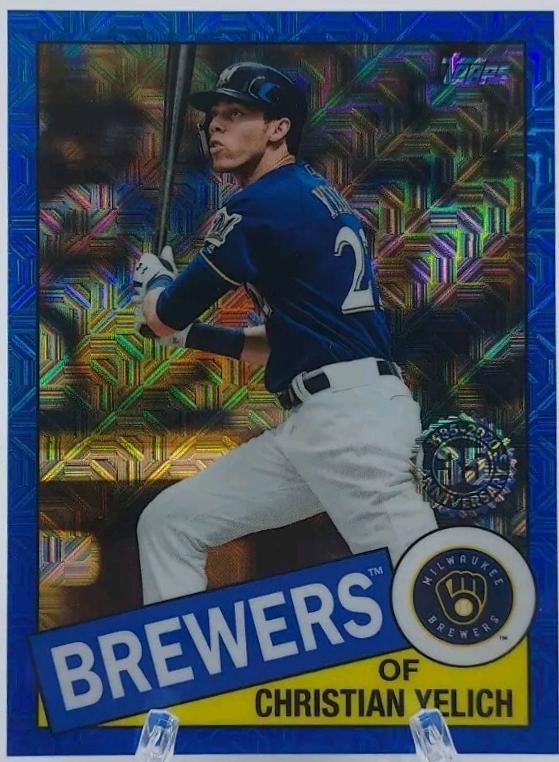Christian Yelich [Blue Refractor] #85C-21