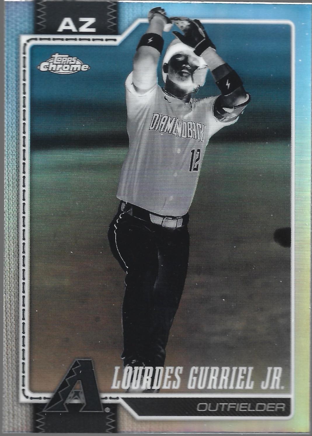 Lourdes Gurriel Jr. [Negative Refractor] (2026 Topps Chrome)
