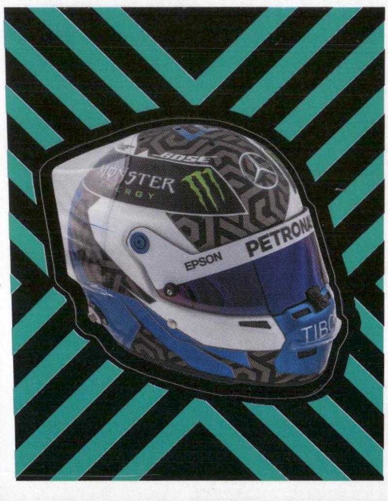 Valtteri Bottas #13 Racing Cards 2020 Topps Formula 1 Stickers