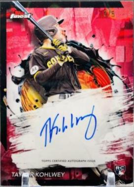 Taylor Kohlwey [Red Lava Refractor] #FA-TK