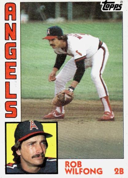 1984 Topps Rob Wilfong #79 card