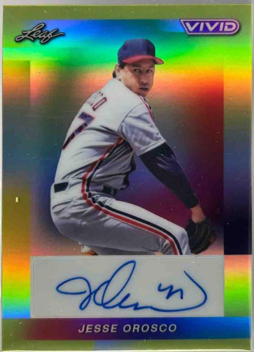 Jesse Orosco #BA-JO1 2023 Leaf Vivid Autograph Baseball
