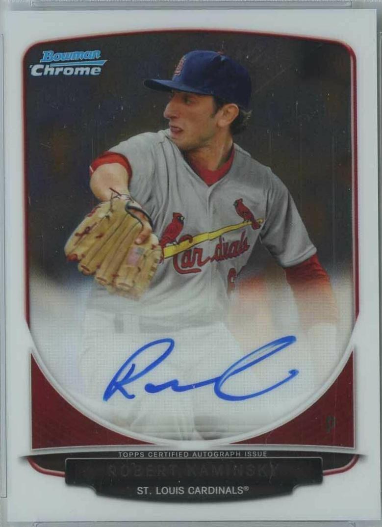 Robert Kaminsky #BCARK 2013 Bowman Chrome Draft Picks & Prospects Autographs Baseball