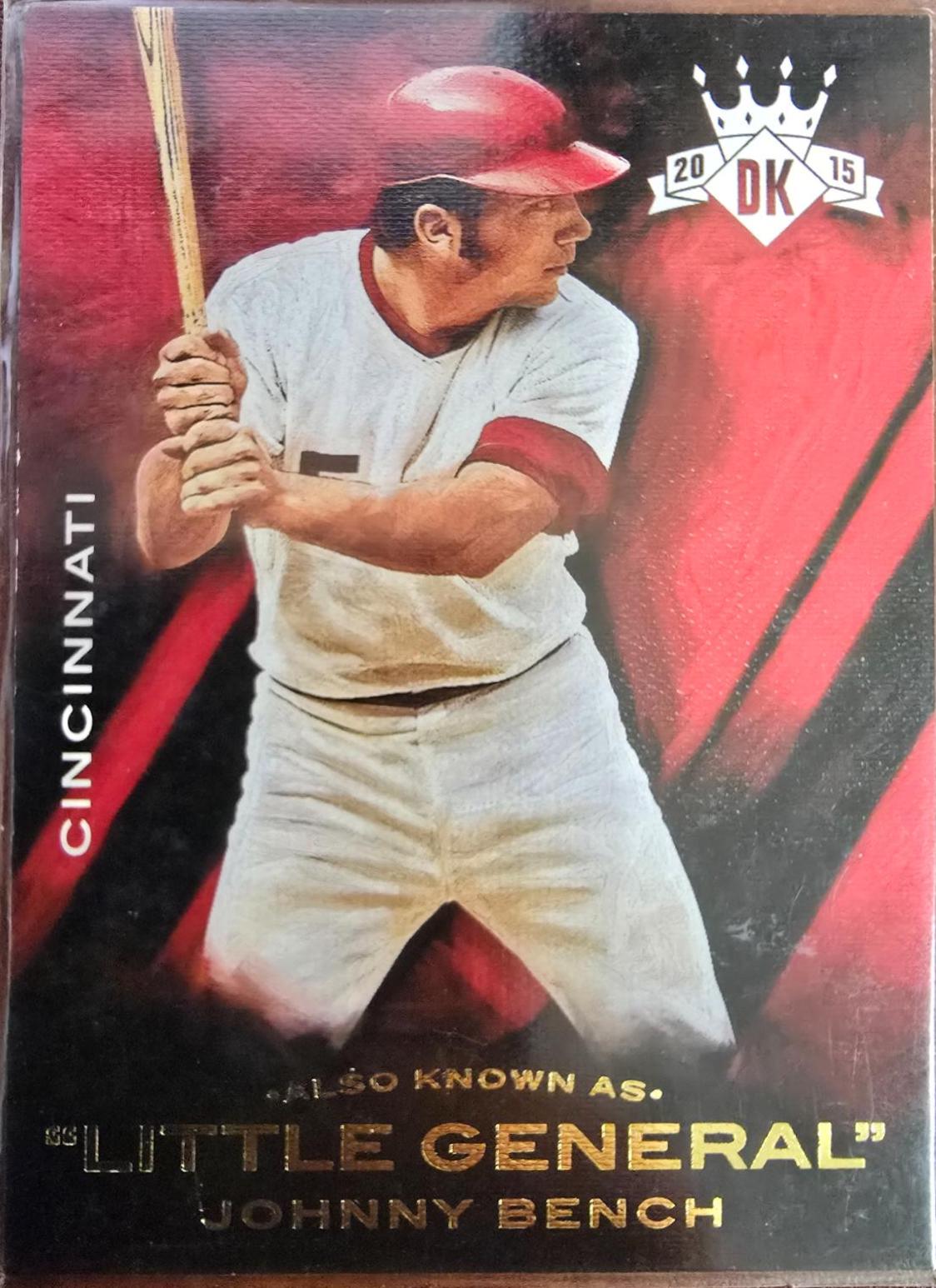 Johnny Bench #20 Baseball Cards 2015 Panini Diamond Kings Also Known As