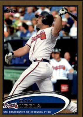 Dan Uggla [Checklist Gold Sparkle] #579