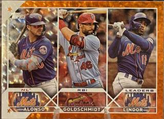 Paul Goldschmidt, Pete Alonso, Francisco Lindor