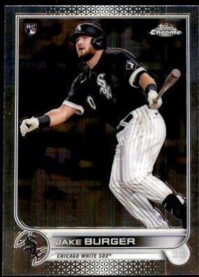 Jake Burger #29 Baseball Cards 2022 Topps Chrome