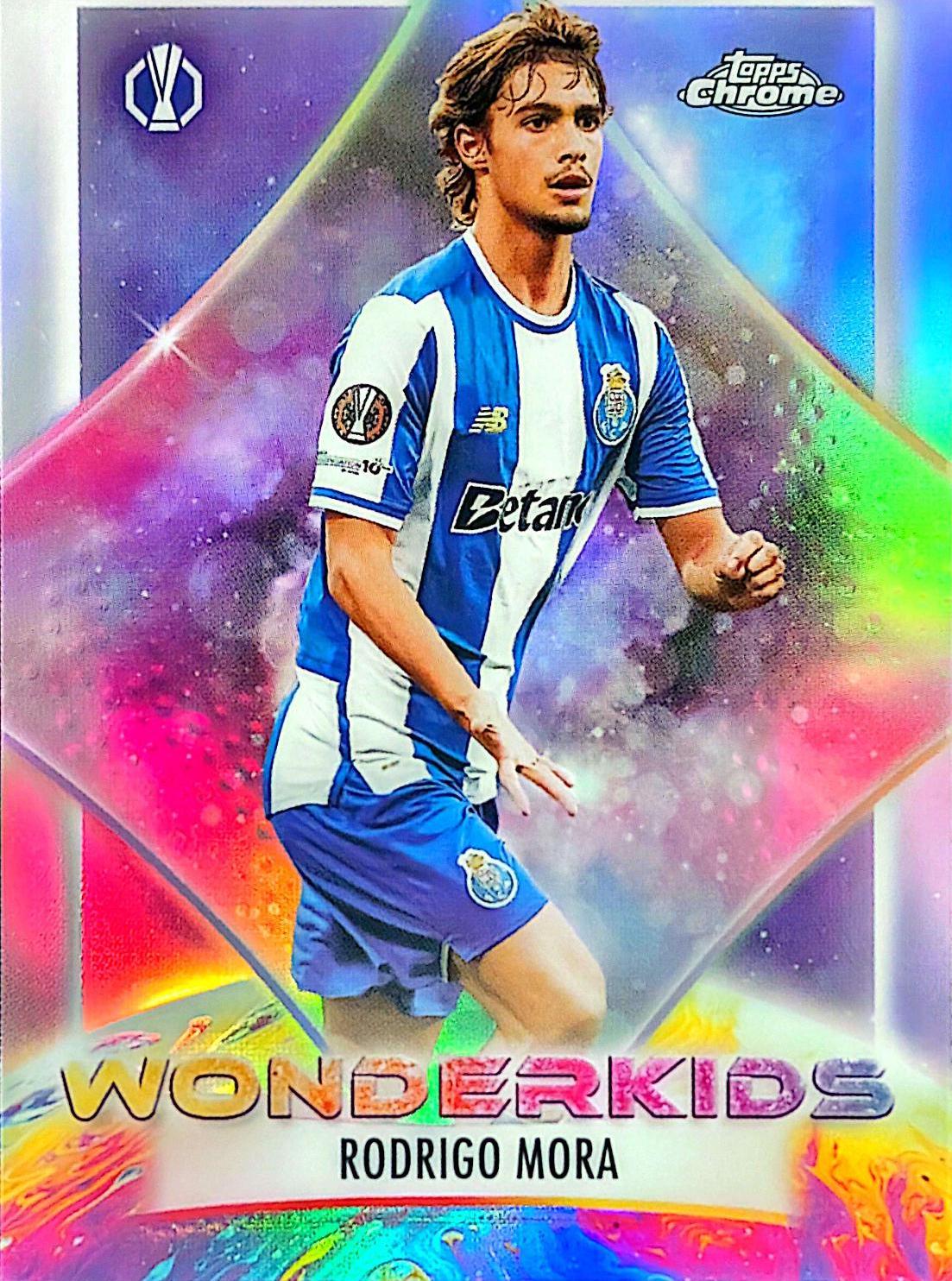 Rodrigo Mora #WK-15 2025 Topps Chrome UEFA Wonderkids