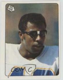 Chuck Muncie #8 Football Cards 1983 Topps Stickers