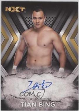 Tian Bing #RA-TB Wrestling Cards 2017 Topps WWE NXT Autographs