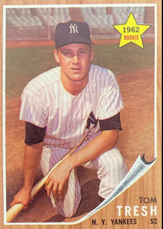 Tom Tresh #31 Baseball Cards 1962 Topps