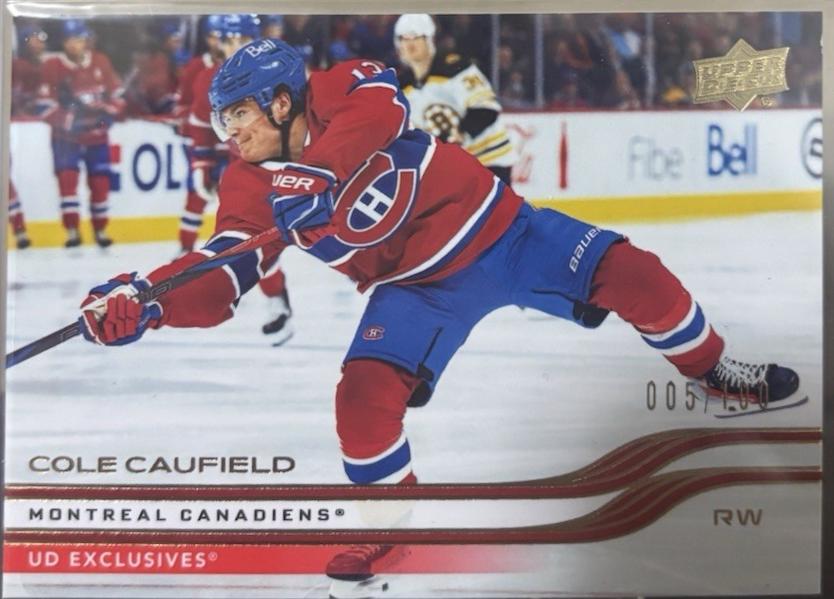 Cole Caufield [UD Exclusives] #339