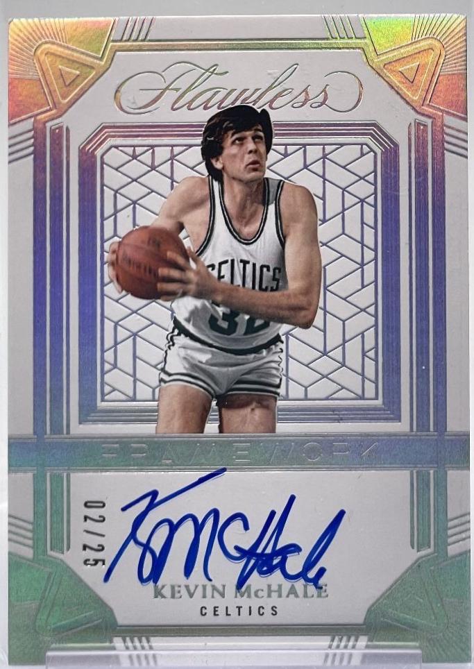 Kevin McHale #42 2024 Panini Flawless Framework Signature Basketball