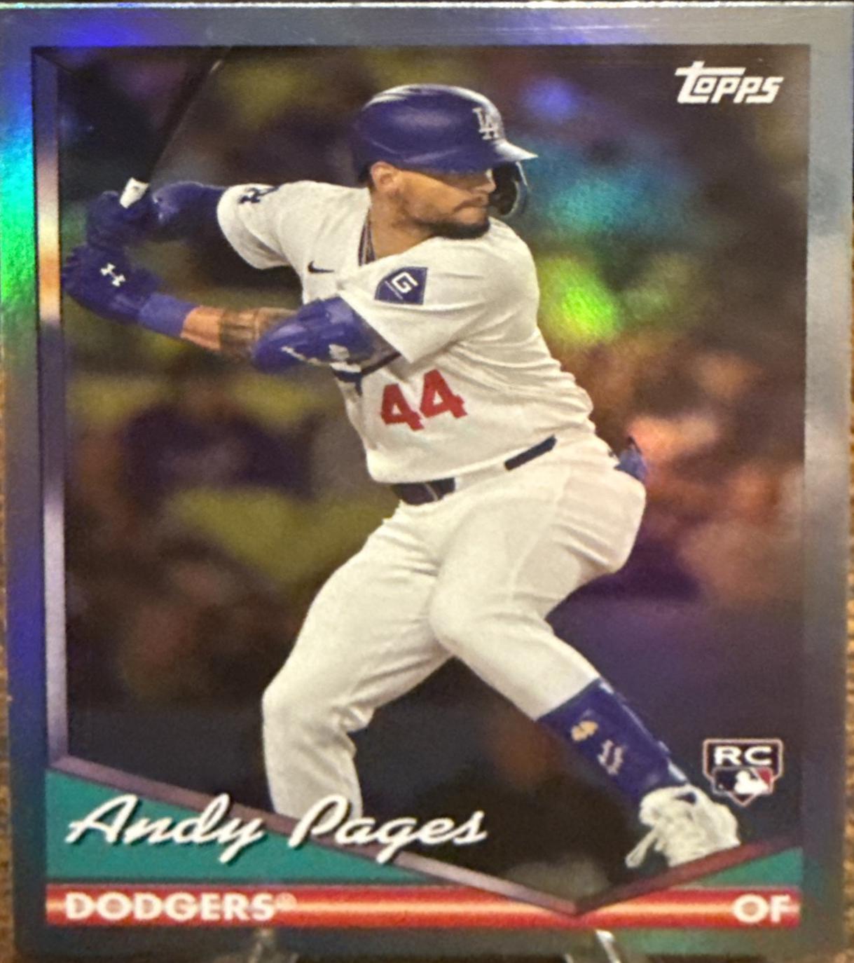 Andy Pages [Blue Foilboard] #295