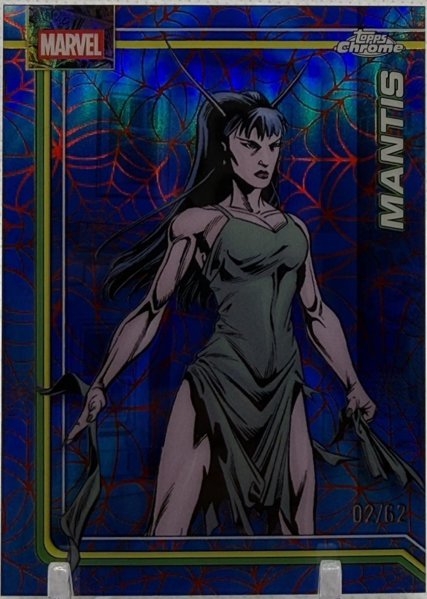 Mantis Spider-Web Red/Blue Refractor