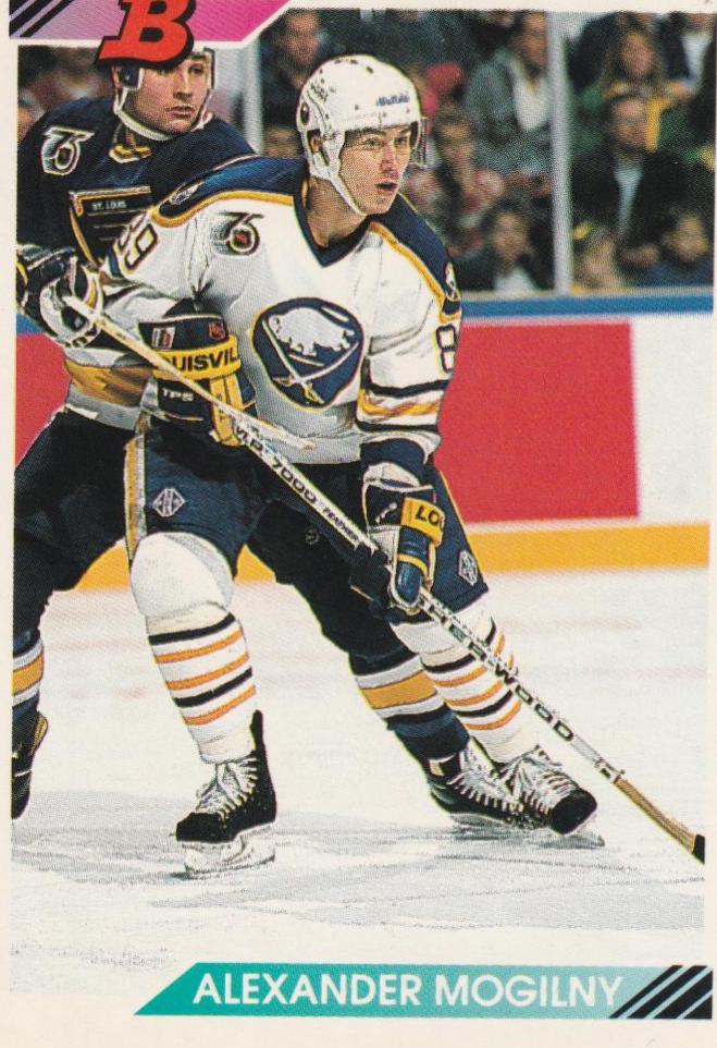 Alexander Mogilny #34 Hockey Cards 1992 Bowman