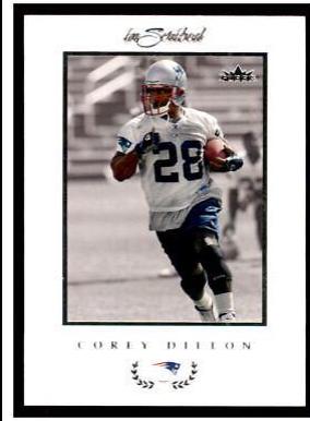 Corey Dillon #71 2004 Fleer Inscribed Football