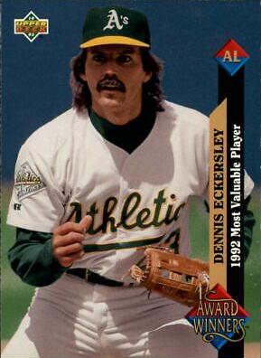 Dennis Eckersley #487 Baseball Cards 1993 Upper Deck