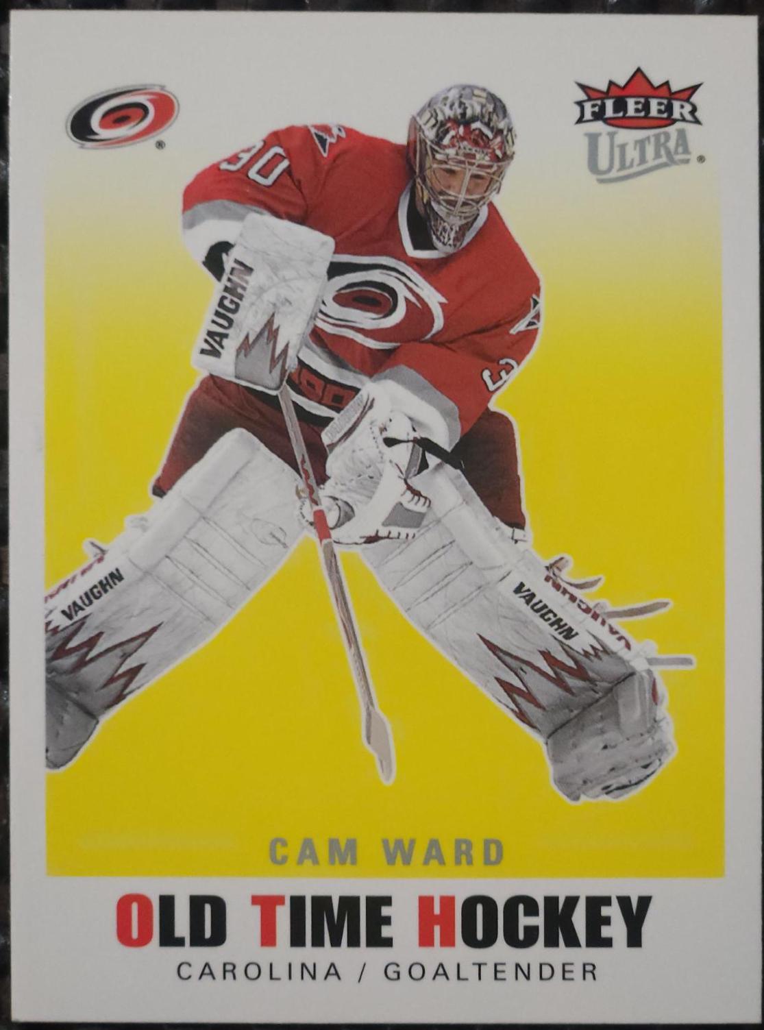 Cam Ward #OT25 Hockey Cards 2007 Ultra Old Time Hockey