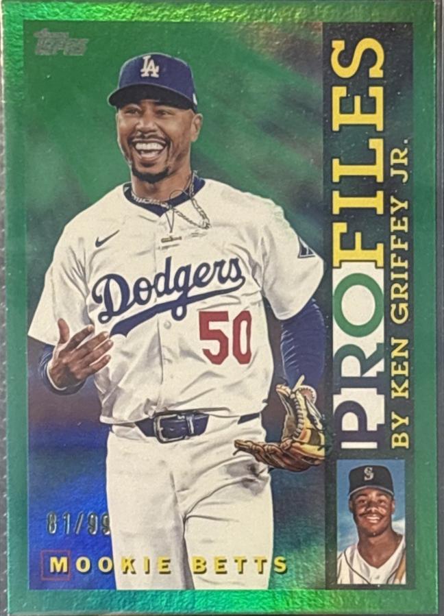 Mookie Betts [Green Foil] #TP-8