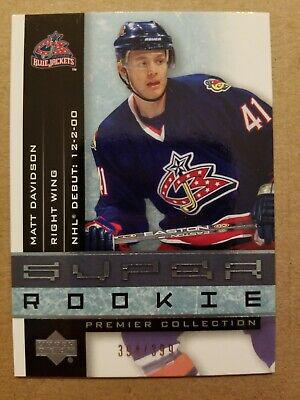 Matt Davidson #58 Hockey Cards 2001 Upper Deck Premier Collection