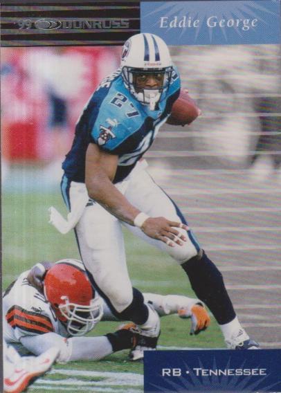 Eddie George #130 1999 Donruss Football